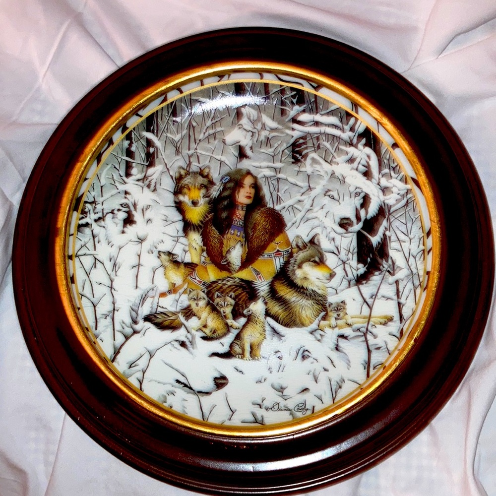 Native harmony by Diana Casey. Where paths meet. Hard fired porcelain. Bradford